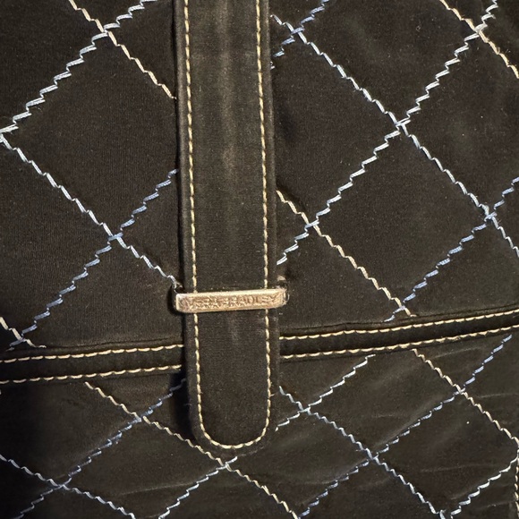 Vera Bradley Black Quilted Backpack - Picture 5 of 12